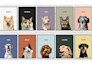 create custom pet portraits of cats, dogs, and animals